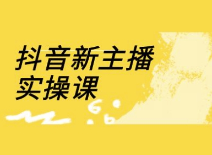 抖音新主播实操课，直播间流量运营线上实操课(18节)-潜行者